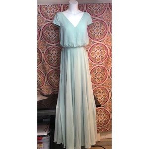 AW bridal Chiffon Bridesmaid Dress New With Tags